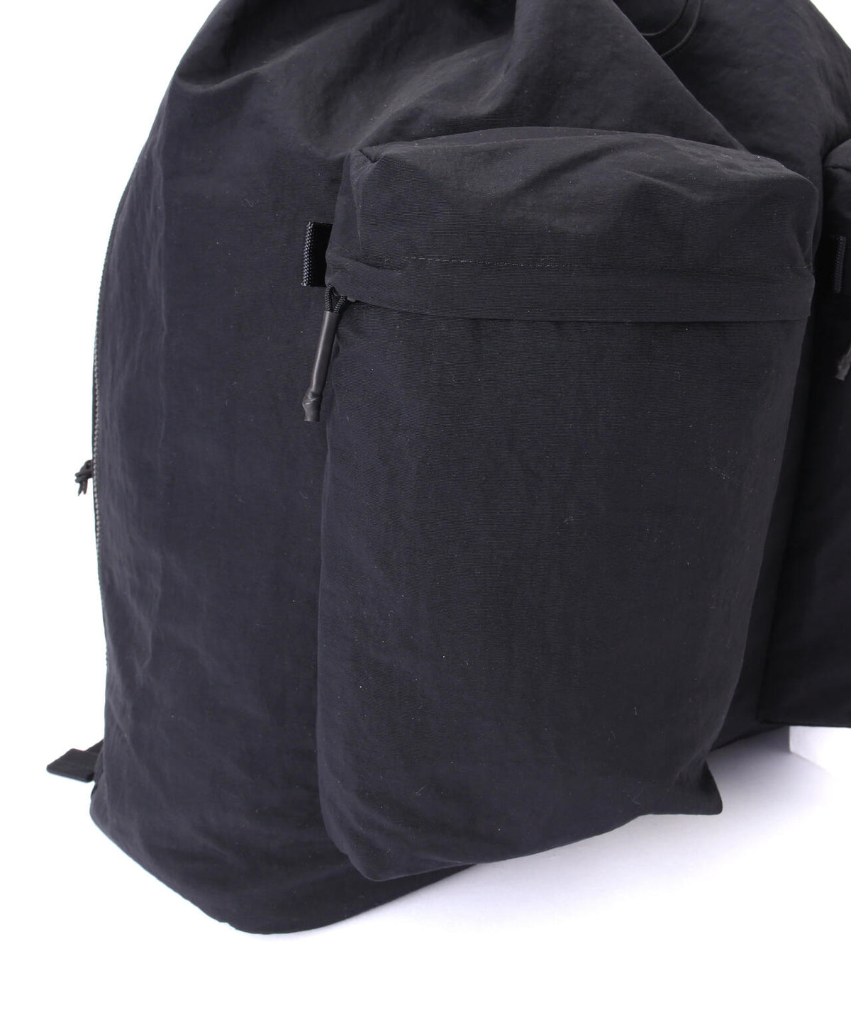 SLOW(スロウ)Span nylon-draw string day pack-2024SS