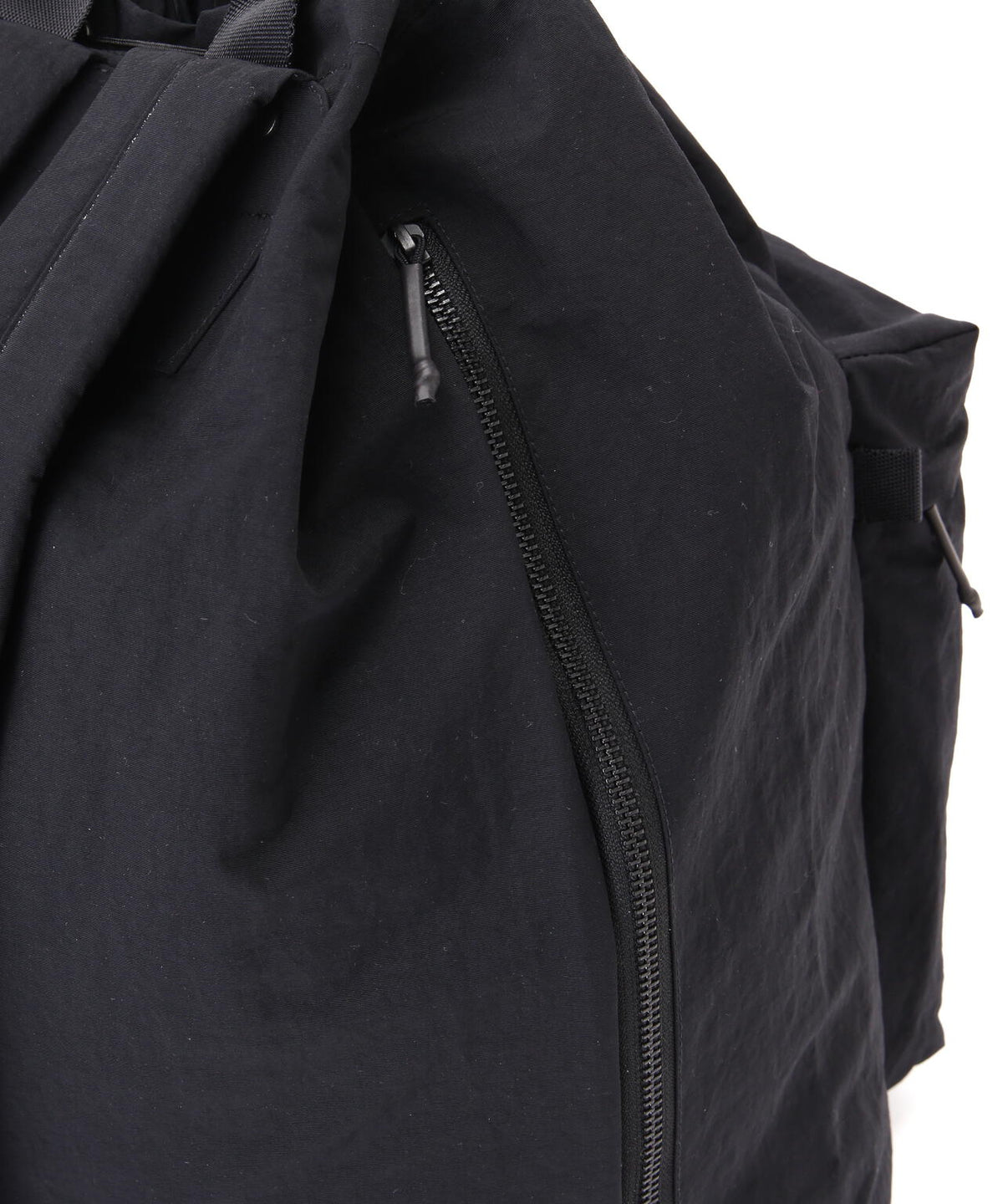 SLOW(スロウ)Span nylon-draw string day pack-2024SS