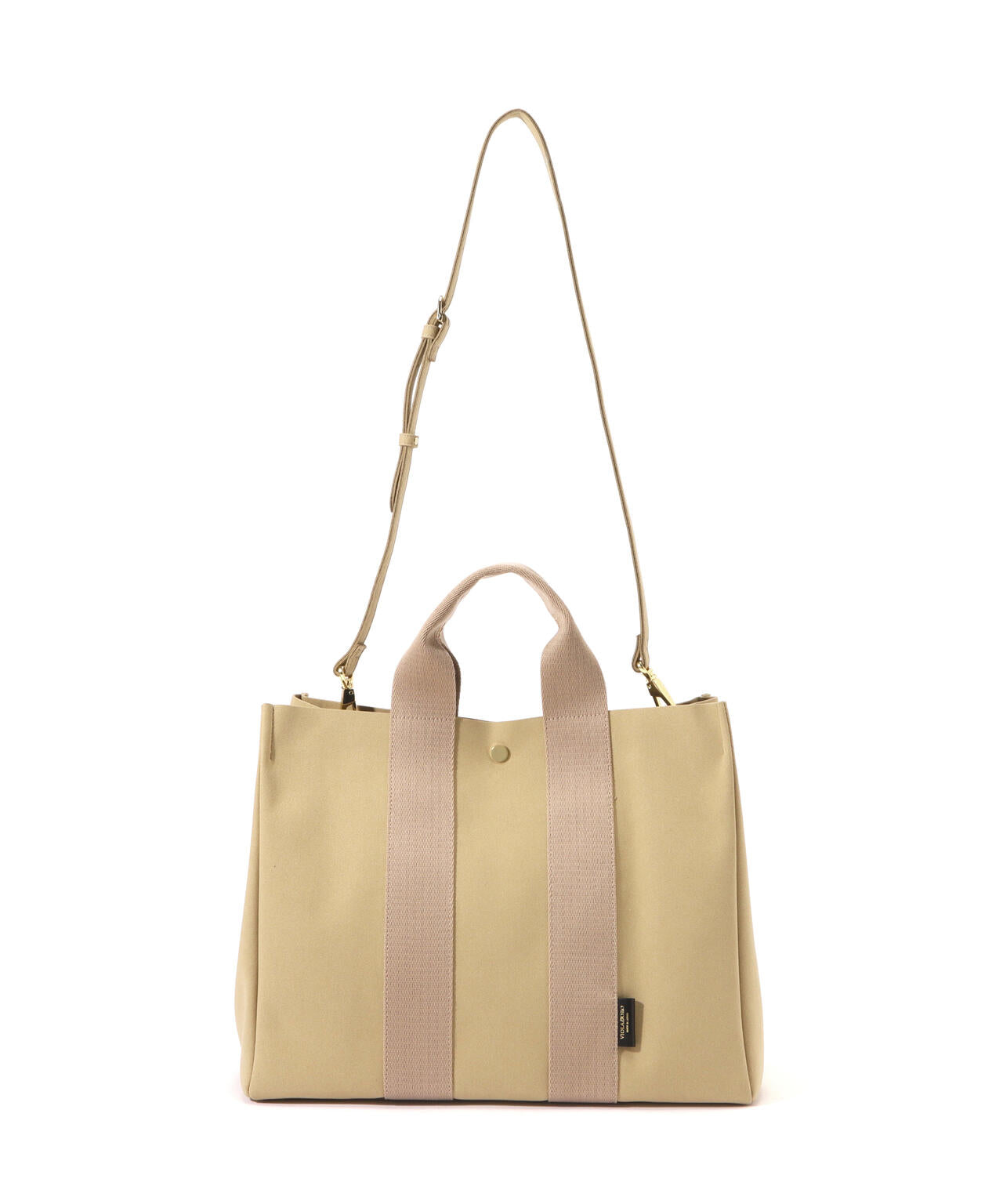 VIOLAd’ORO (ヴィオラドーロ) ショルダー付き大トート/エコスェード/v-2219