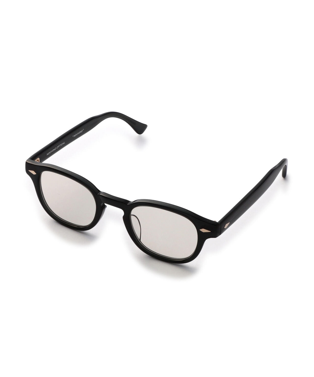 NOCHINO OPTICAL(ノチノ オプティカル) 別注NOCHINO/TRANSPARENT BLUE GREYxBROWN LENS
