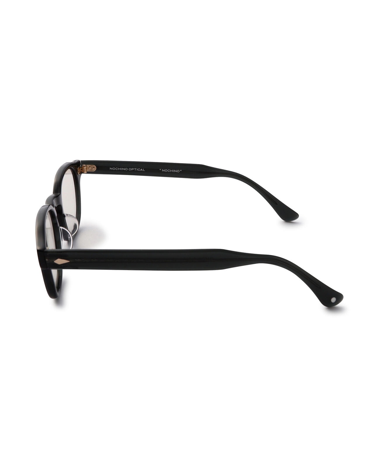 NOCHINO OPTICAL(ノチノ オプティカル) 別注NOCHINO/TRANSPARENT BLUE GREYxBROWN LENS