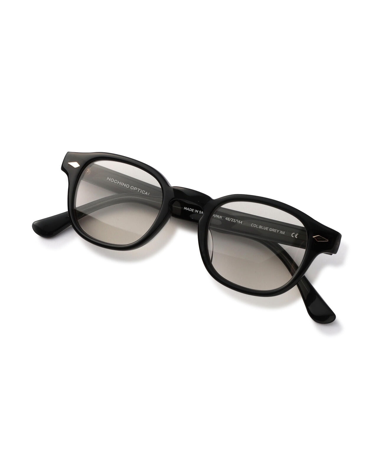 NOCHINO OPTICAL(ノチノ オプティカル) 別注NOCHINO/TRANSPARENT BLUE GREYxBROWN LENS