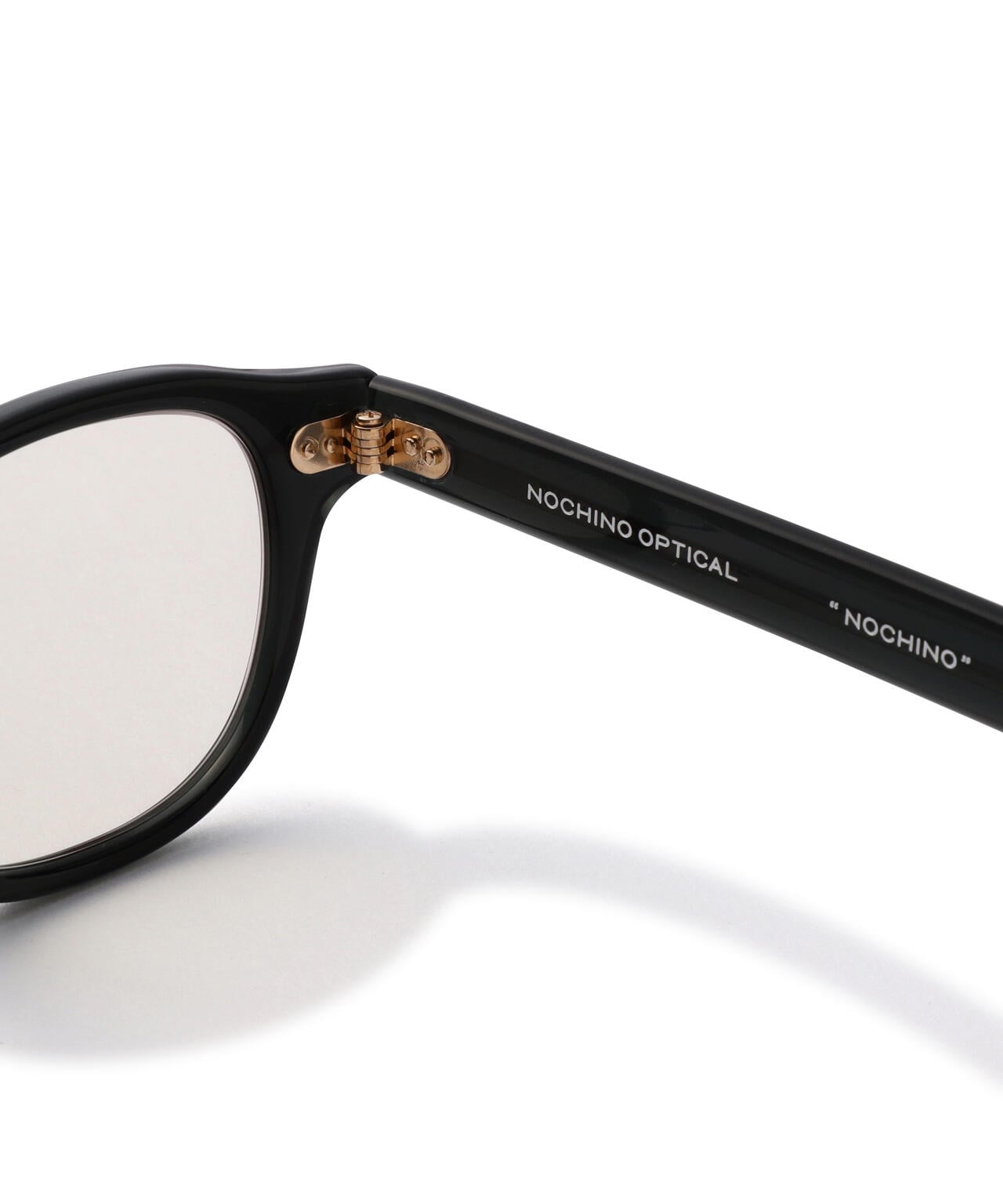 NOCHINO OPTICAL(ノチノ オプティカル) 別注NOCHINO/TRANSPARENT BLUE GREYxBROWN LENS