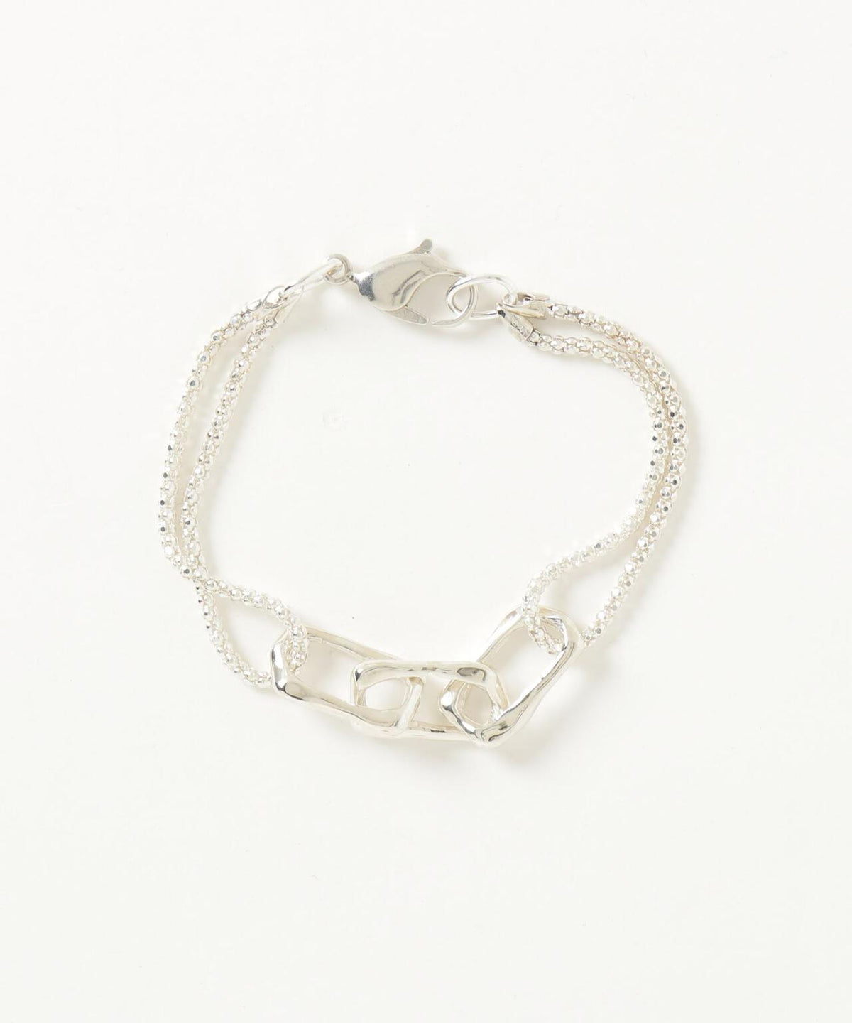 MAISON D’ PULSE( メゾンドパルス )Original stone chain _double bracelet_D004