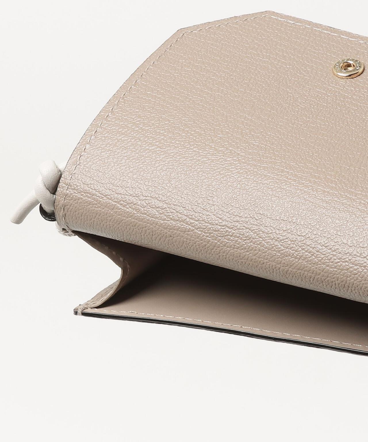 L'arcobaleno(ラルコバレーノ)フラップショルダーウォレット/LA807GT