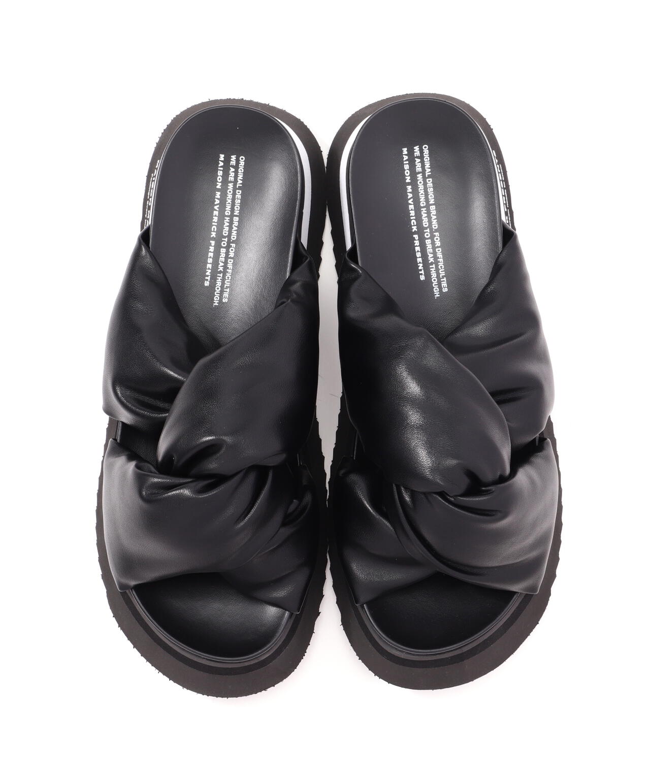 MAISON MAVERICK PRESENTS(メゾン・マベリック・プレゼンツ)フスベットサンダル