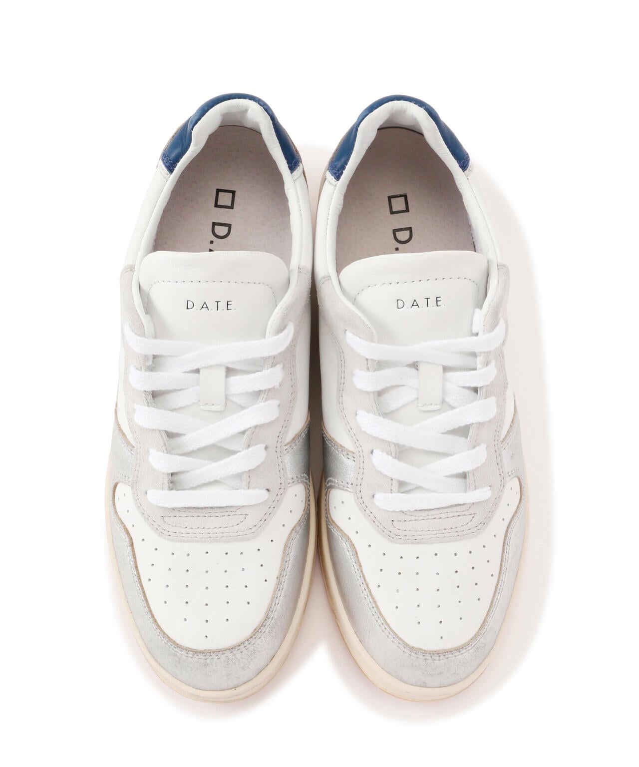 D.A.T.E.(デイト)CORT2.0 WHITESILVER/W411-C2-LM-WS