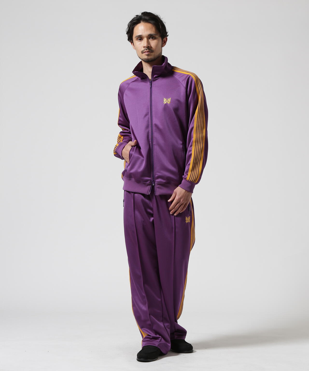 NEEDLES(ニードルズ)Track Pant - Poly Smooth【2025年春夏入荷モデル】