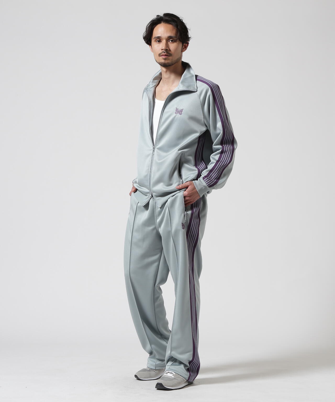 NEEDLES(ニードルズ)Track Pant - Poly Smooth【2025年春夏入荷モデル】