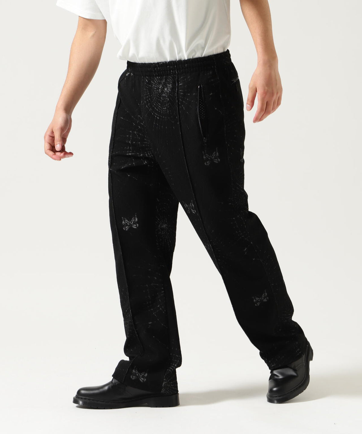 NEEDLES / Track Pant - Pile Jacquard / Spider Web