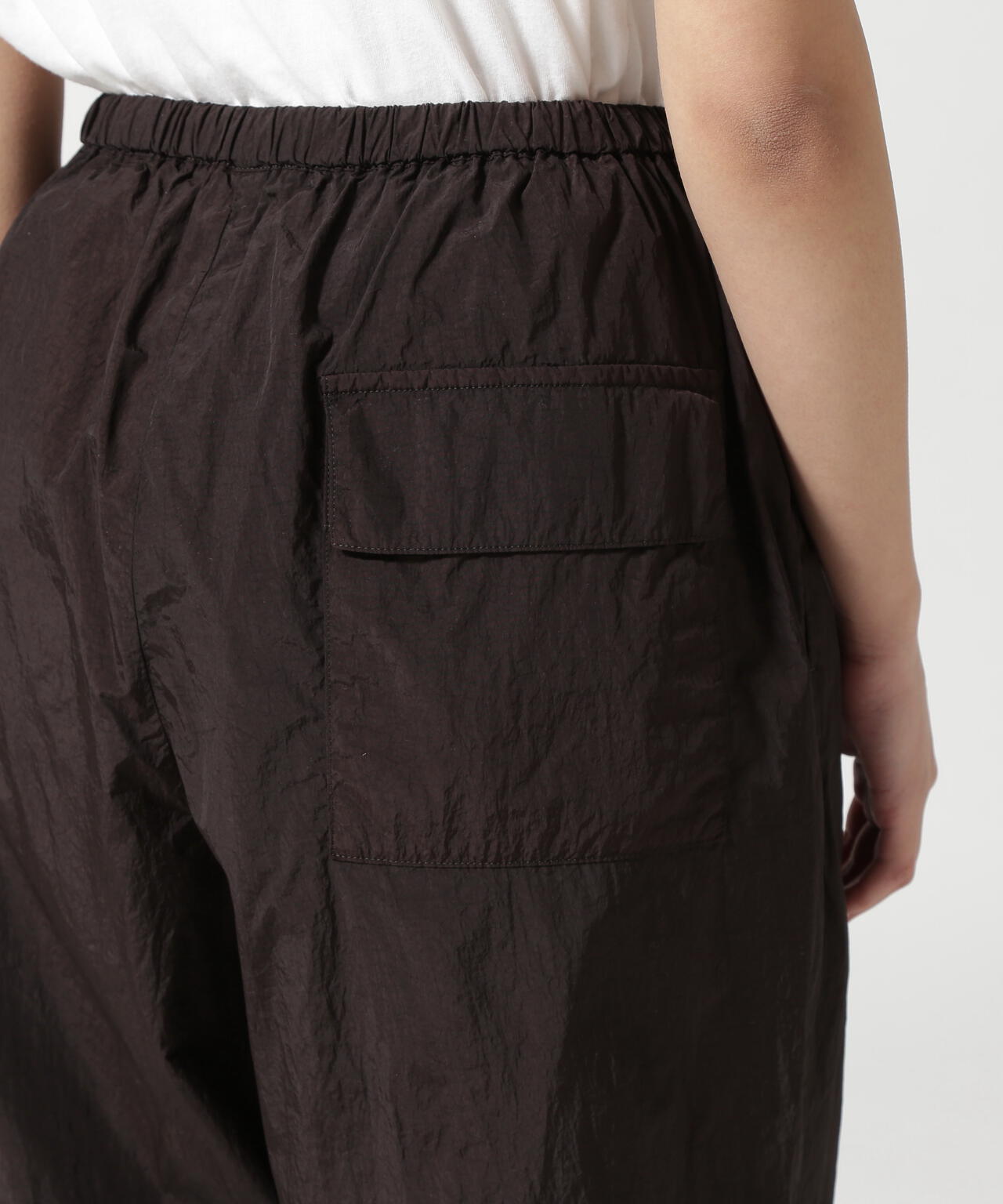 ATON (エイトン) HAND DIED NYLONOVER PANTS