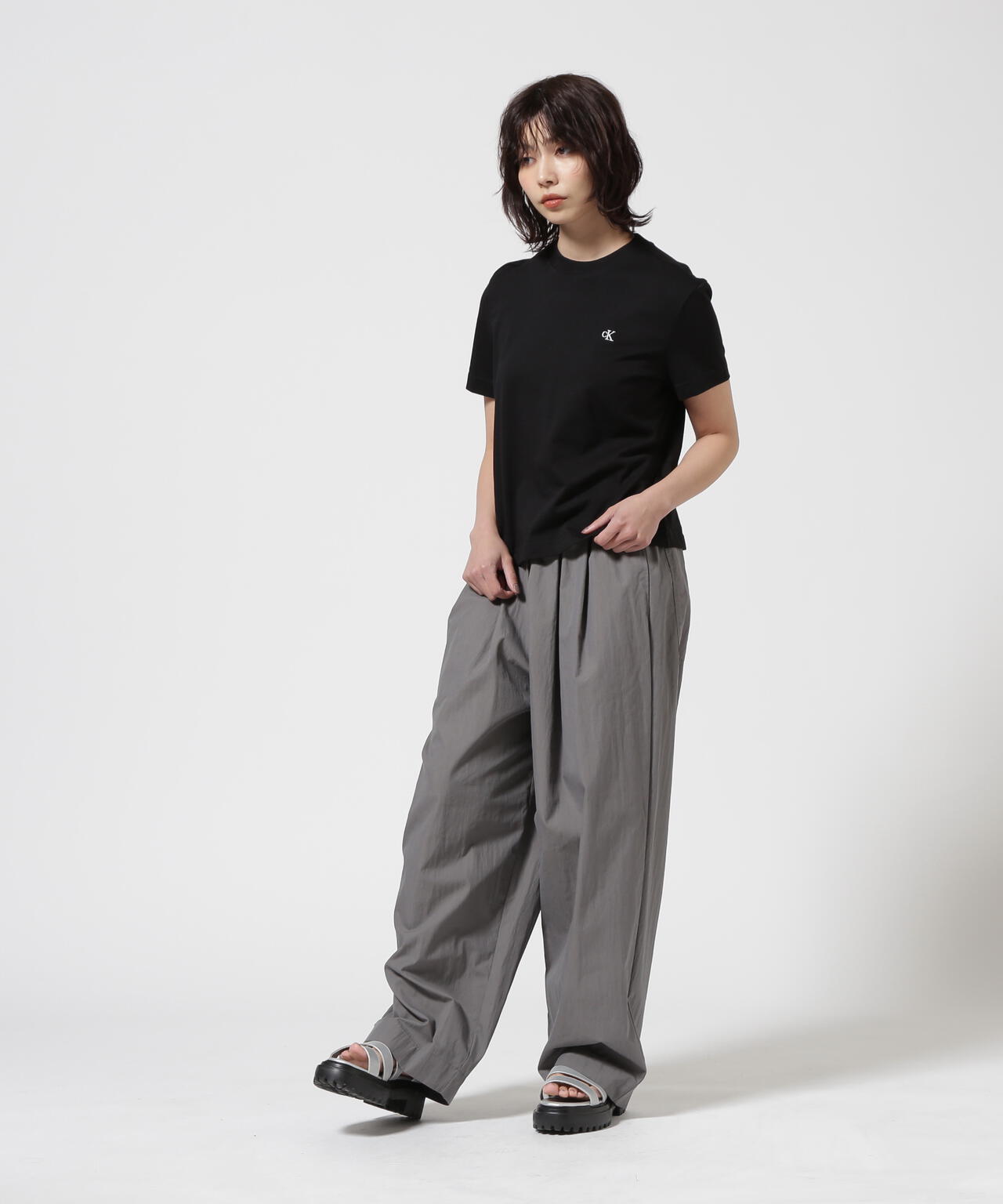 DROIT BELLO(ドロイトベロ)2Tuck Easy Pants