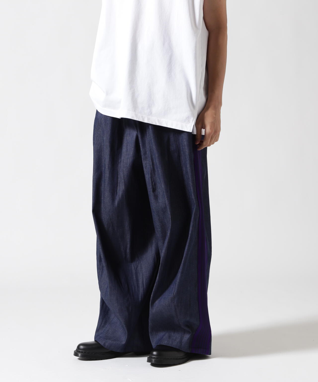 NEEDLES【B'2nd EXCLUSIVE】H.D. Track Pant - Denim