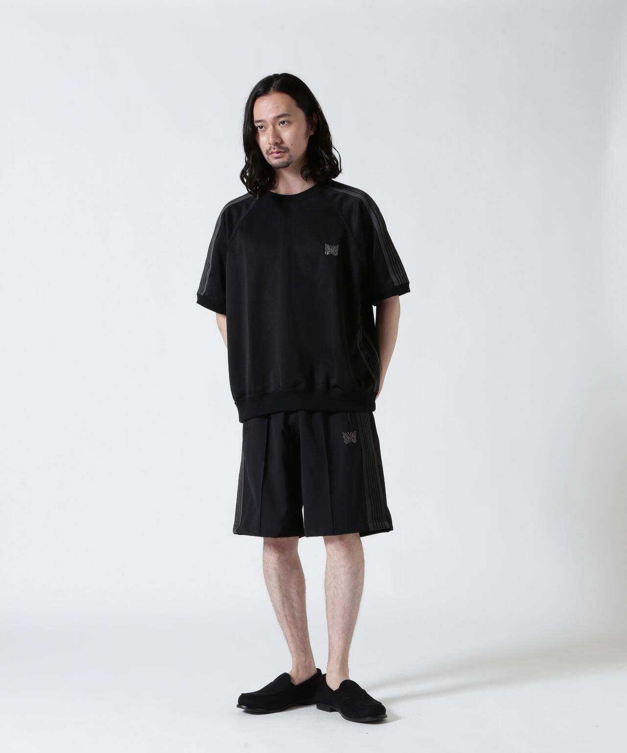 NEEDLES【B'2nd EXCLUSIVE】TRACK SHORT POLY CLOTH
