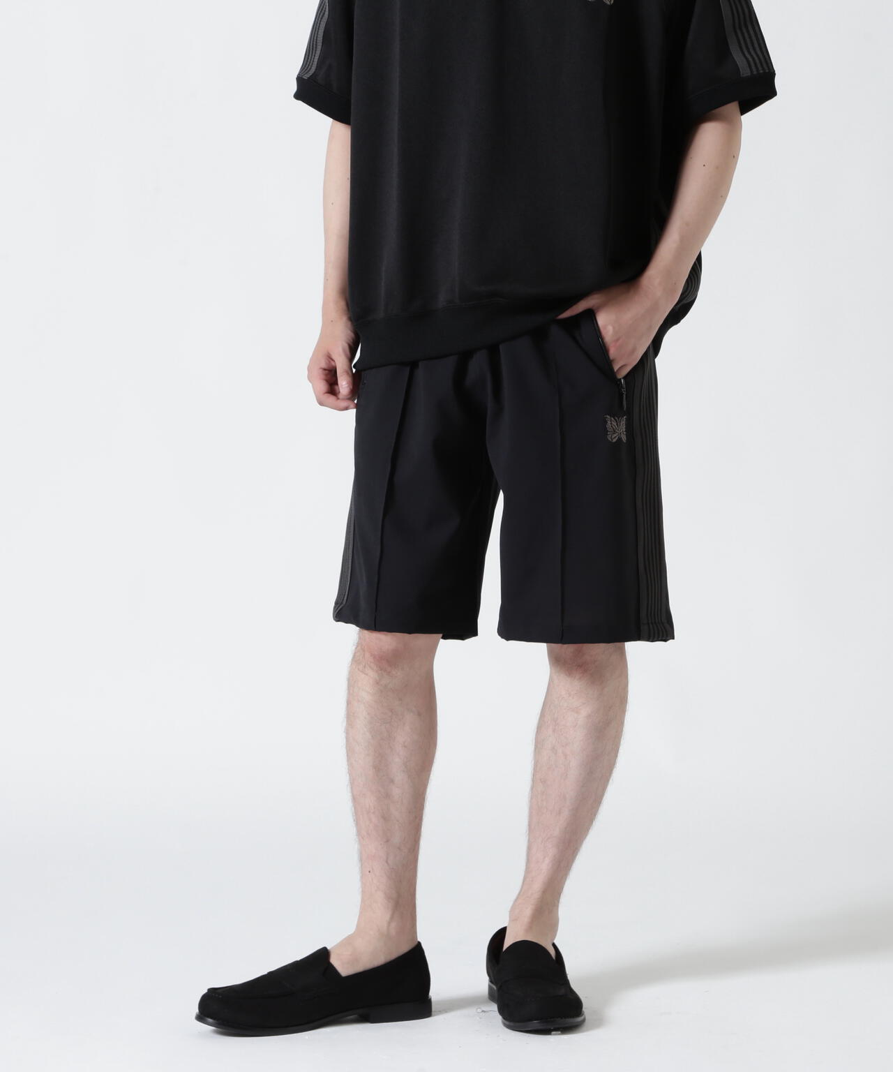 NEEDLES【B'2nd EXCLUSIVE】TRACK SHORT POLY CLOTH