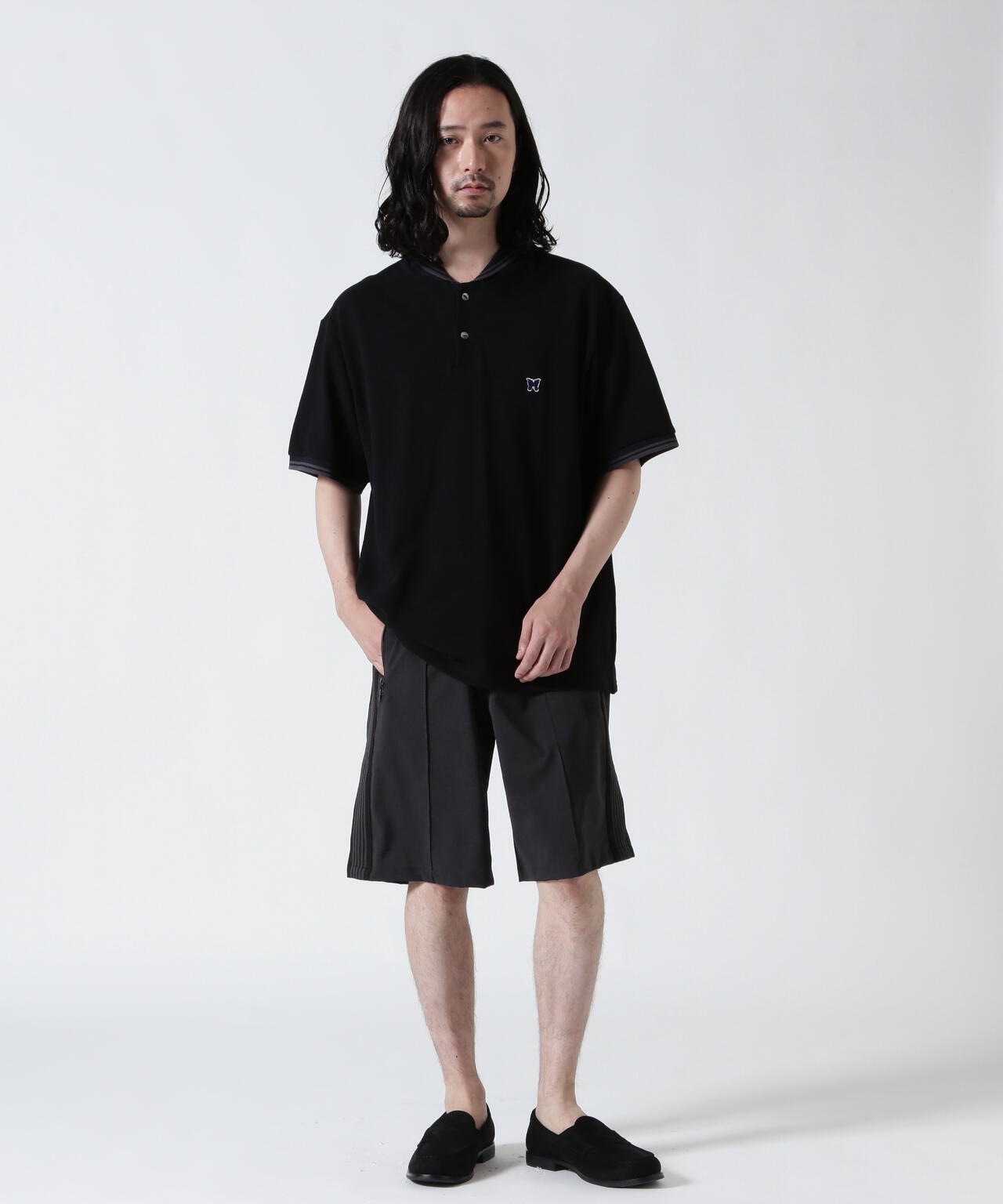 NEEDLES【B'2nd EXCLUSIVE】TRACK SHORT POLY CLOTH