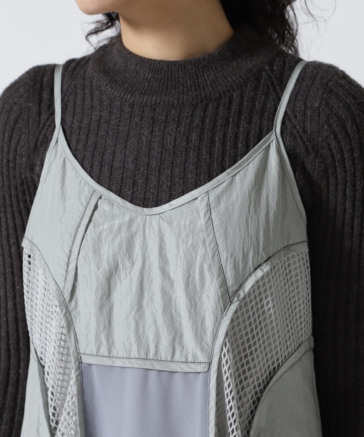 AULA AILA(アウラ アイラ)別注MESH COMBINATION ONE-PIECE