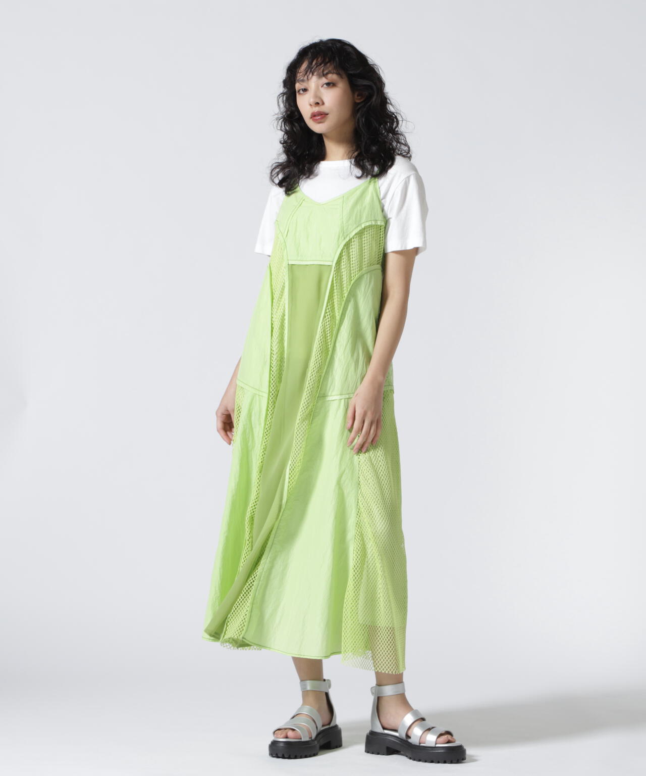 AULA AILA(アウラ アイラ)別注MESH COMBINATION ONE-PIECE
