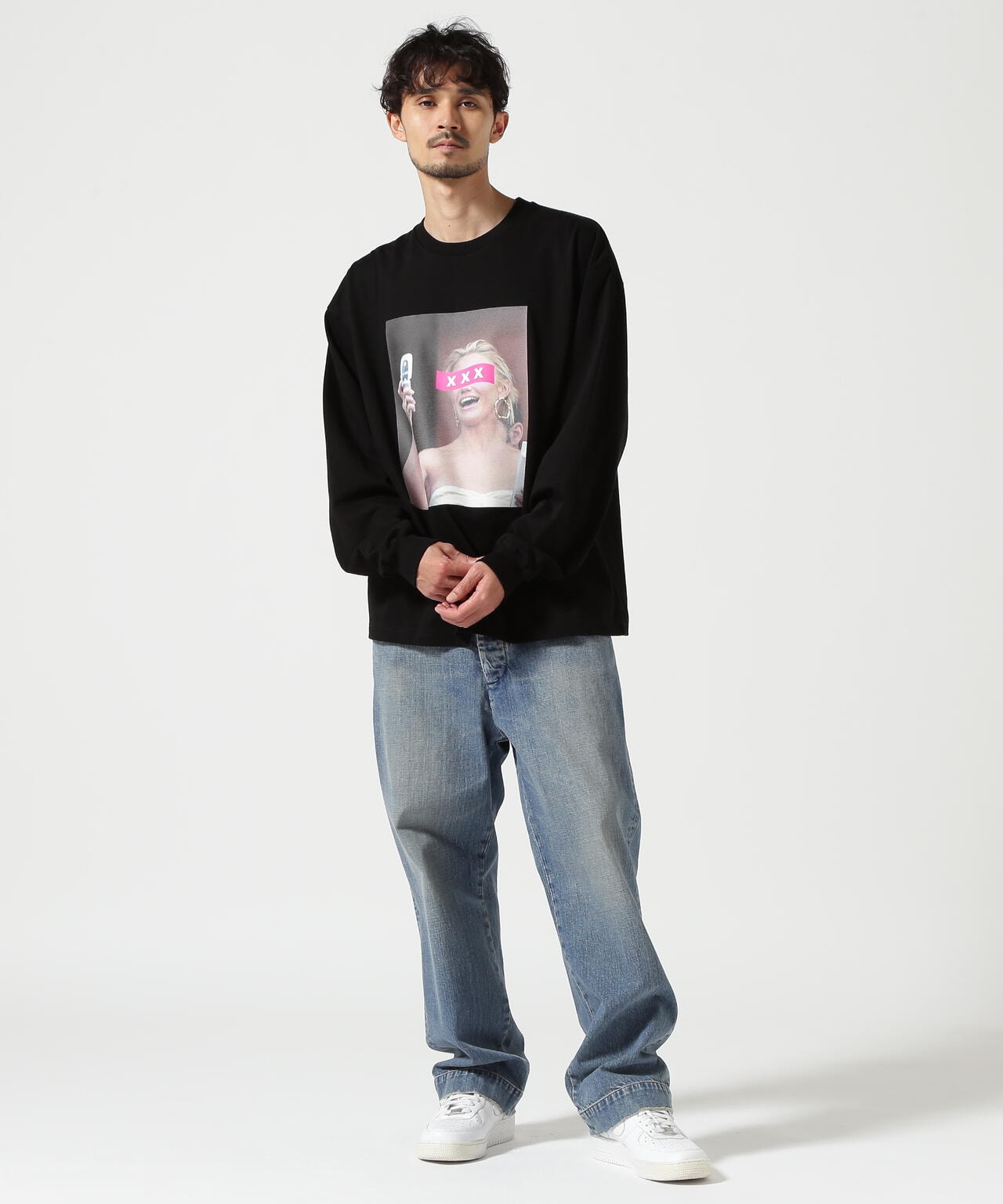 GOD SELECTION XXX / GX-A25-LT-01 L/S T-SHIRT
