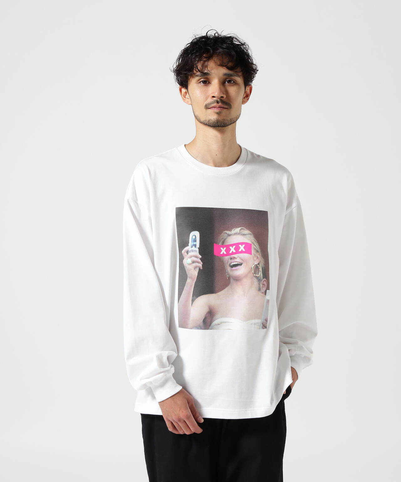 GOD SELECTION XXX / GX-A25-LT-01 L/S T-SHIRT