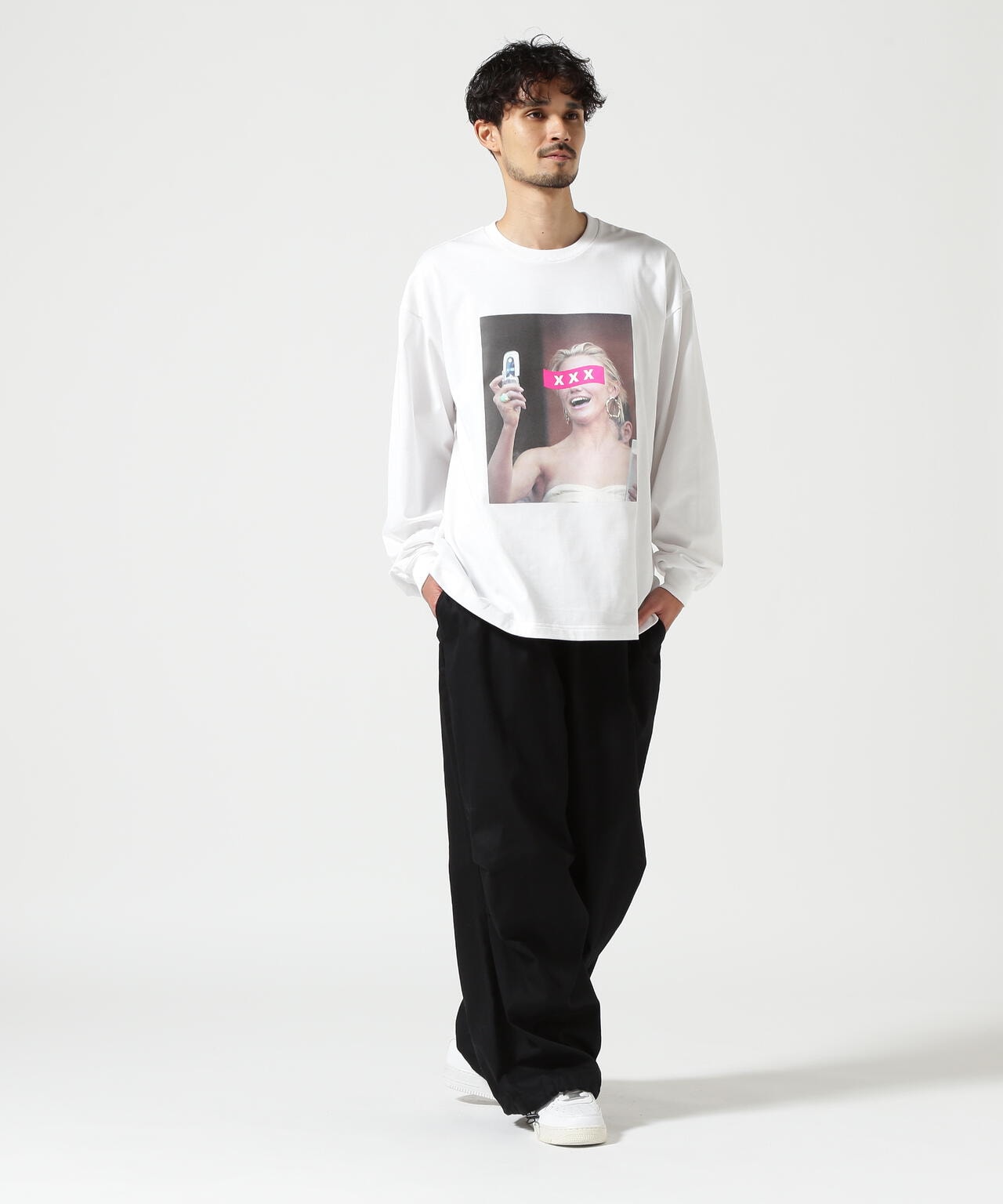GOD SELECTION XXX / GX-A25-LT-01 L/S T-SHIRT