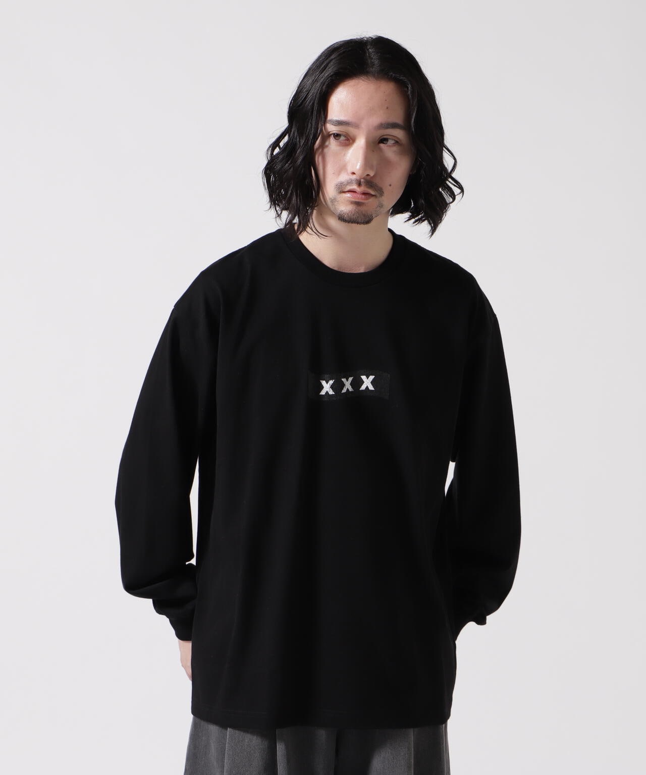 GOD SELECTION XXX / LONG SLEEVE T-SHIRT GX-A25-LT-03