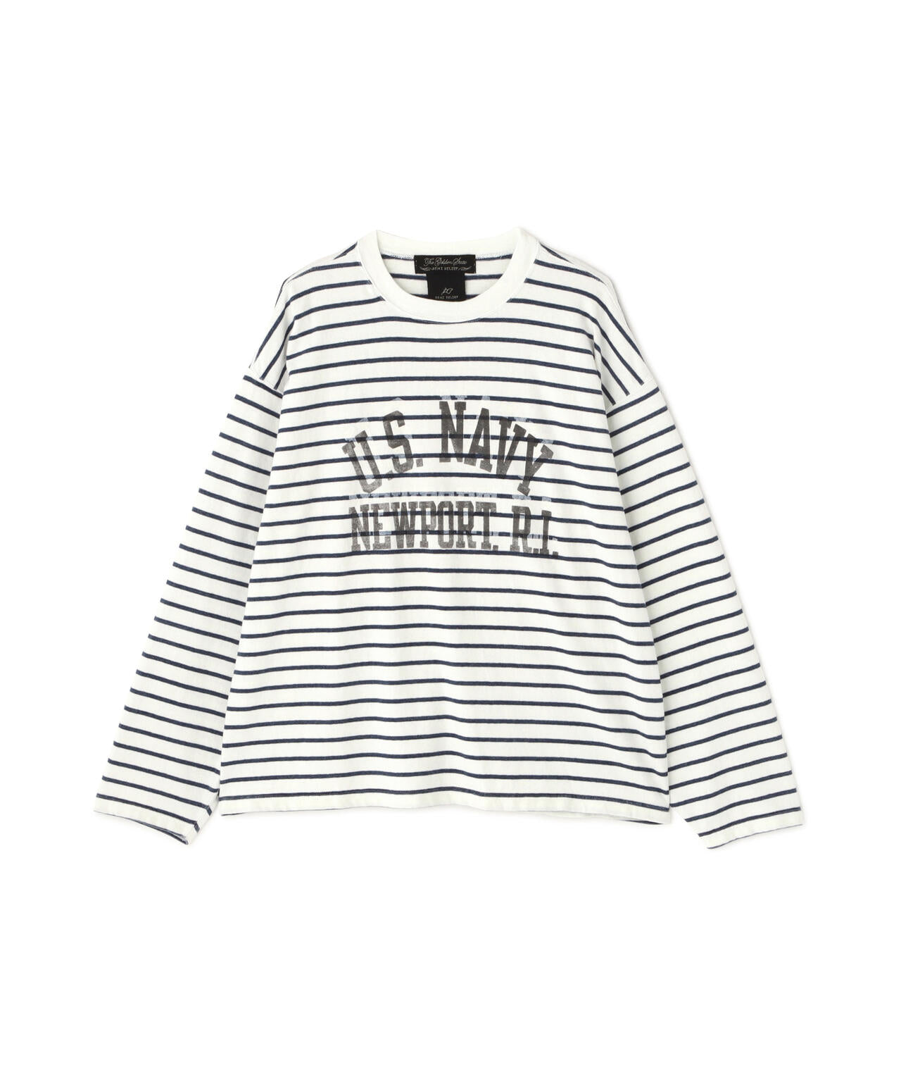 REMI RELIEF(レミレリーフ) INDIGOボーダーロンT(US NAVY)