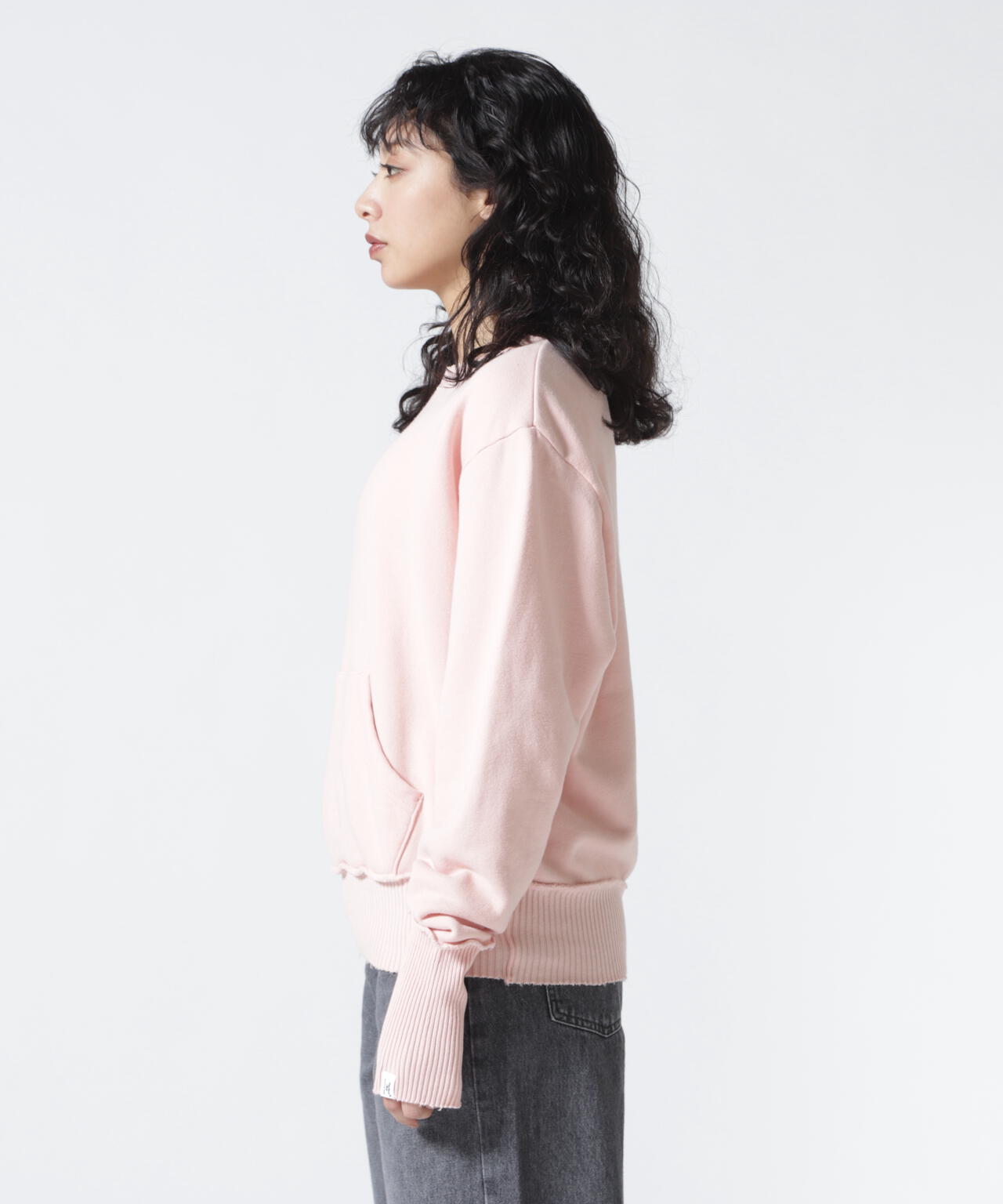 PERFECT RIBS(パーフェクトリブズ)Relax Pocket Crew Neck Sweat