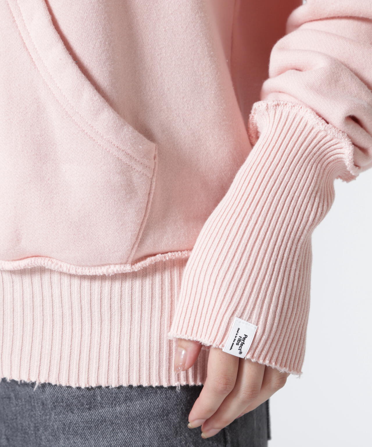 PERFECT RIBS(パーフェクトリブズ)Relax Pocket Crew Neck Sweat