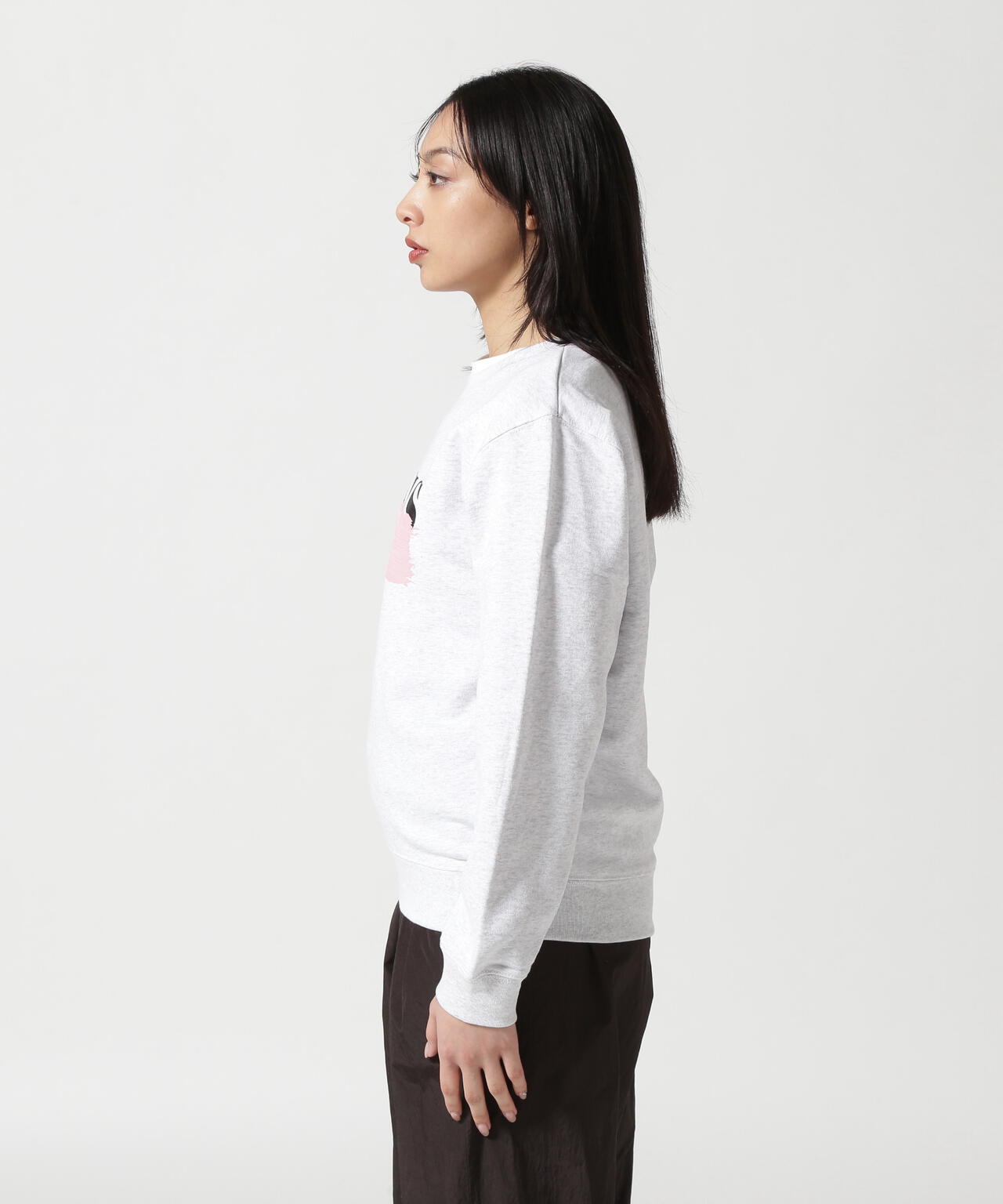 DROIT BELLO(ドロイトベロ)PINKブラッシュPARIS スウェット
