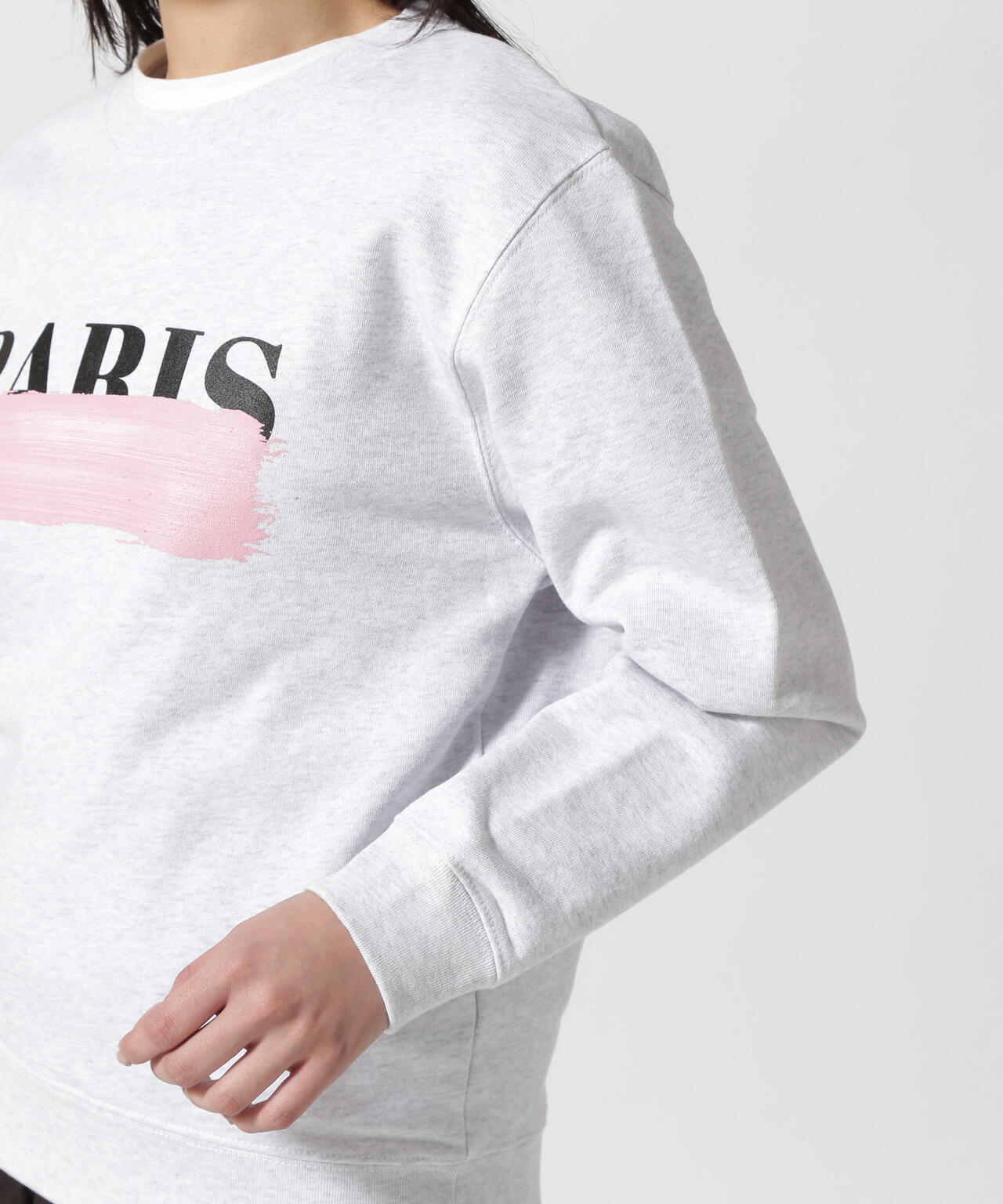 DROIT BELLO(ドロイトベロ)PINKブラッシュPARIS スウェット