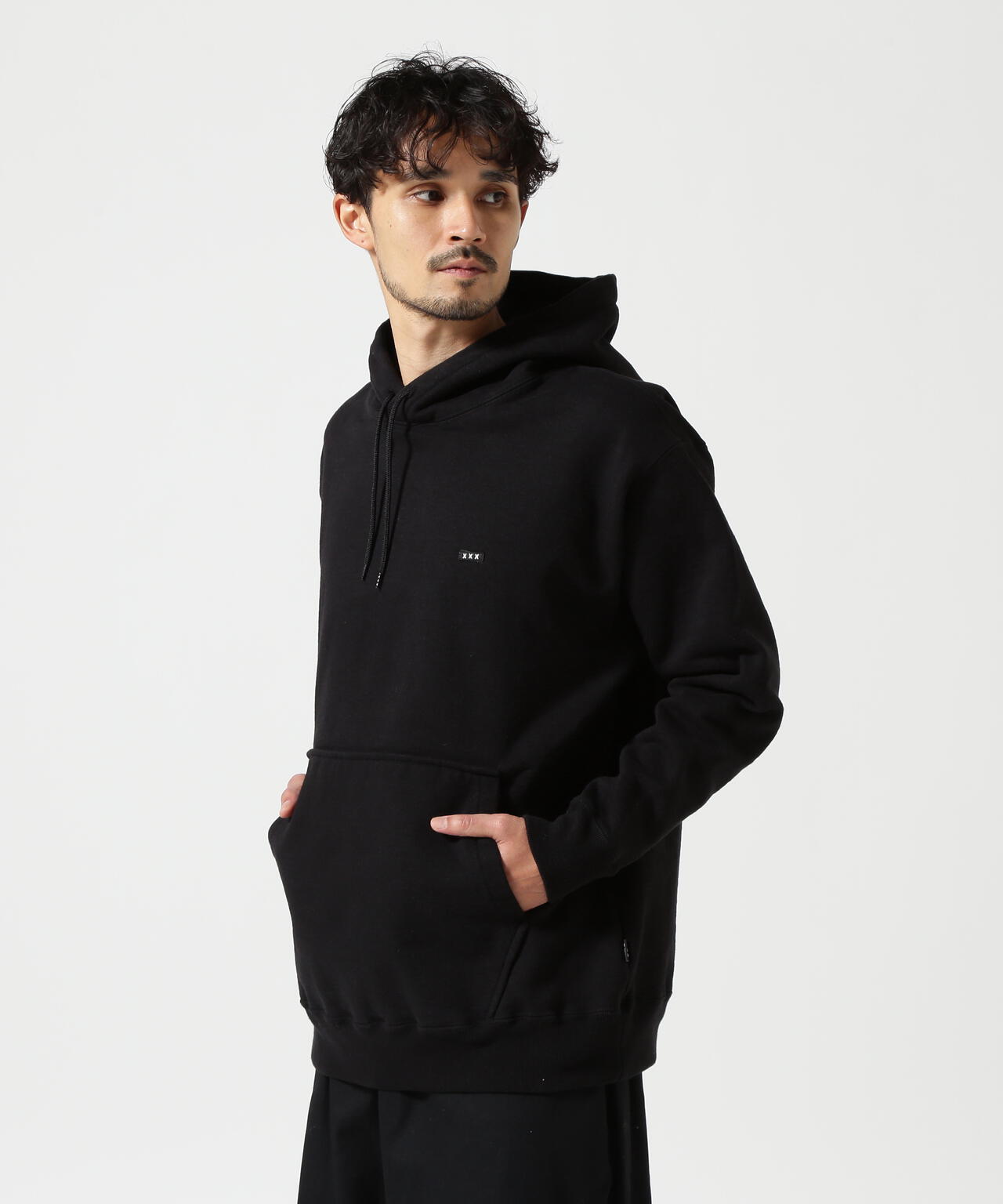 GOD SELECTION XXX / GX-A25-CS-02 MINI LOGO HOODIE