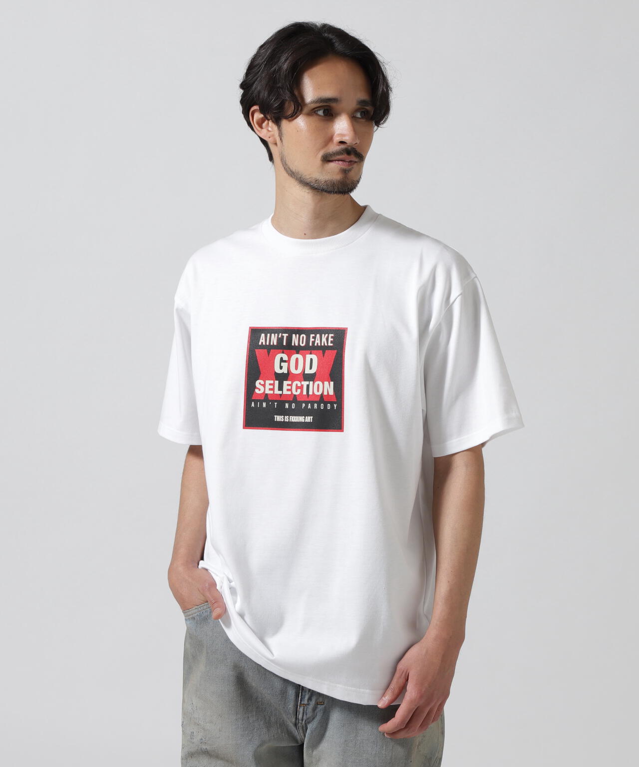 GOD SELECTION XXX / A’INT NO FAKE TEE GX-A25-ST-18