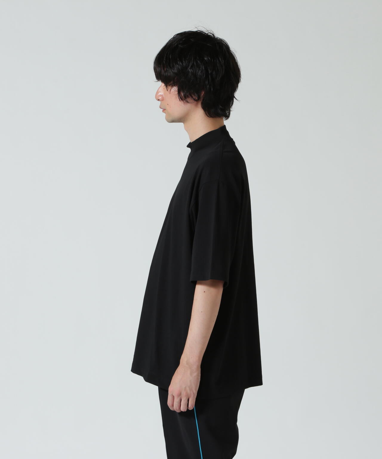 ATON (エイトン)DRY COTTON JERSEY | MOCKNECK T-SHIRT