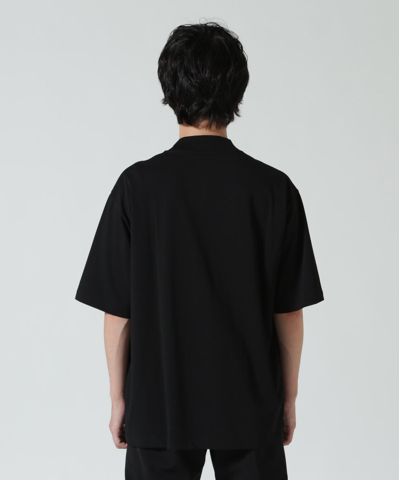 ATON (エイトン)DRY COTTON JERSEY | MOCKNECK T-SHIRT
