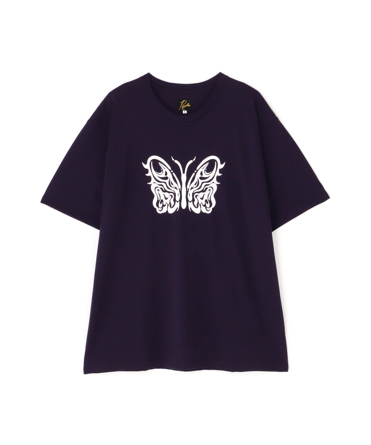 Needles x Kae Tanaka S/S Crew Neck Tee - Poly Jersey / KT Papillon
