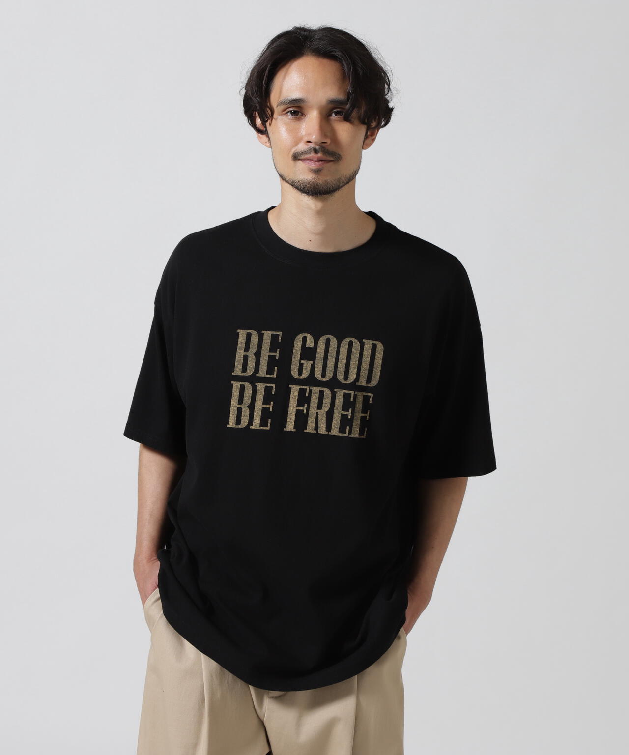 REMI RELIEF(レミレリーフ) 別注20/-天竺BIG T(BE FREE)