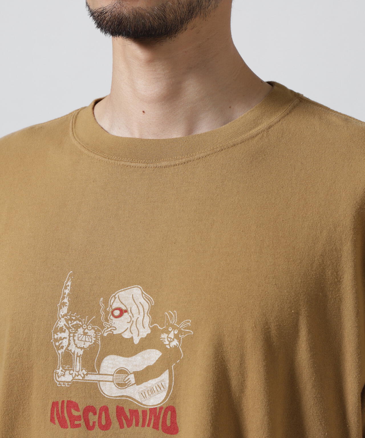 REMI RELIEF(レミレリーフ) 別注20/-天竺BIGサイズTシャツ(NECO)