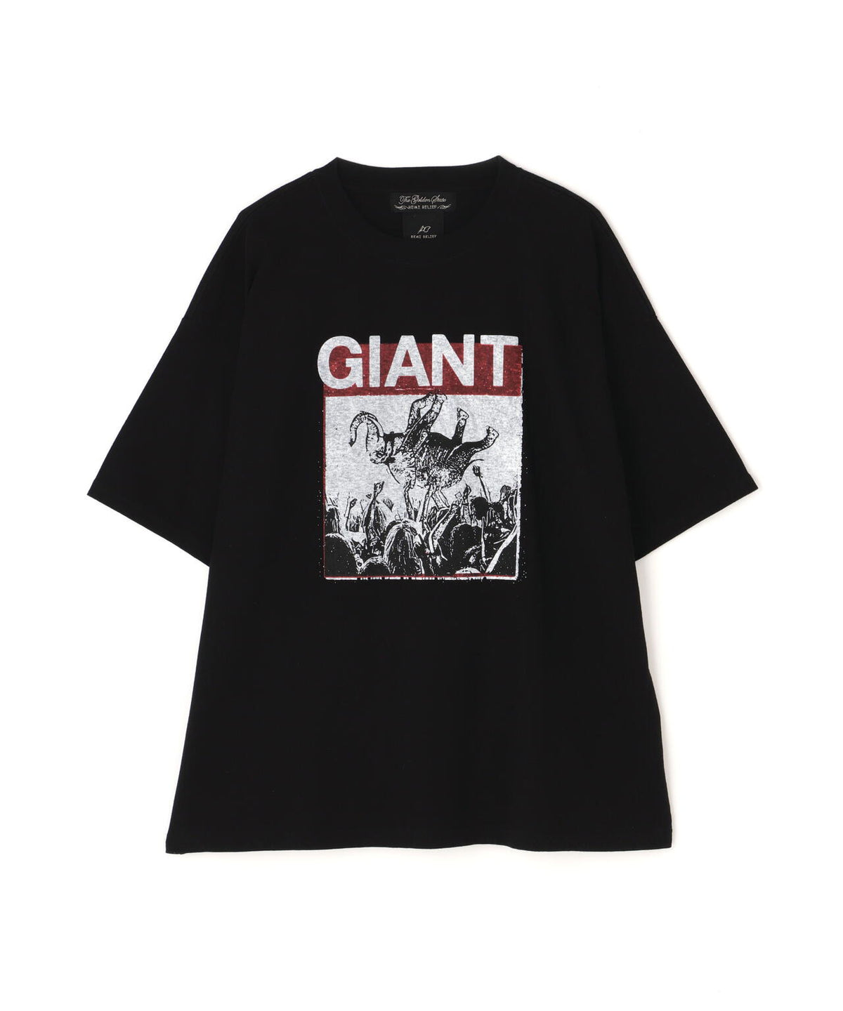 REMI RELIEF(レミレリーフ) 別注20/-天竺BIGサイズTシャツ(GIANT)