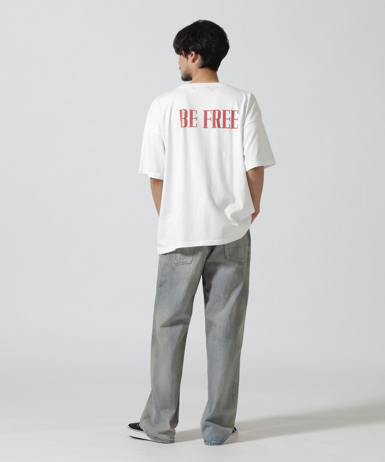 REMI RELIEF(レミレリーフ) 別注20/-天竺BIGサイズTシャツ(GIANT)