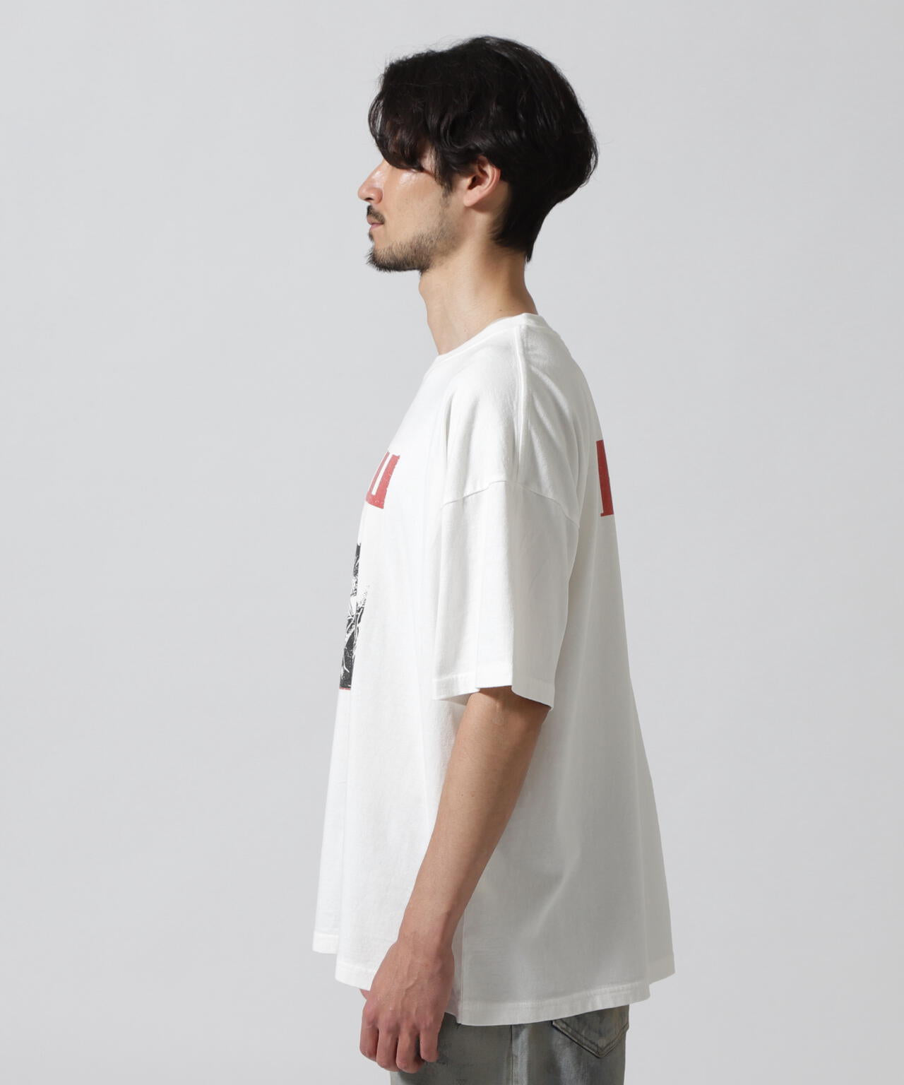 REMI RELIEF(レミレリーフ) 別注20/-天竺BIGサイズTシャツ(GIANT)