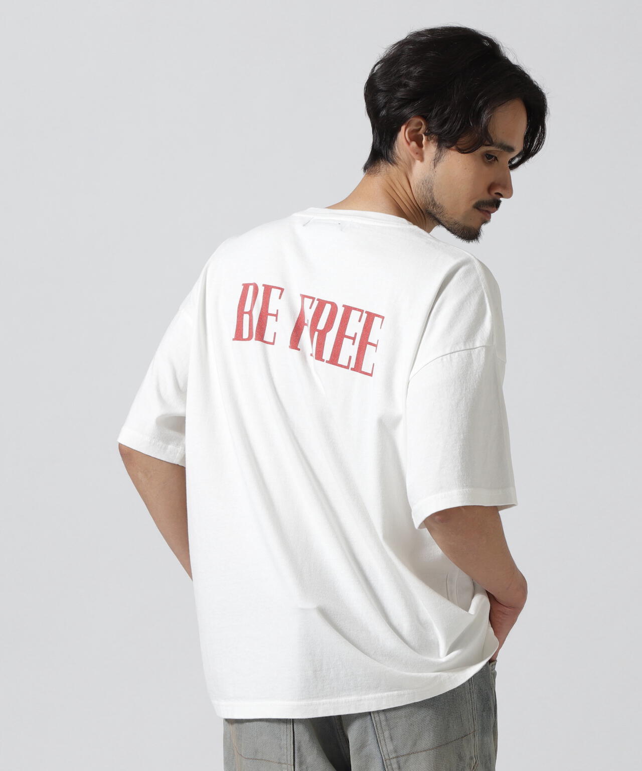 REMI RELIEF(レミレリーフ) 別注20/-天竺BIGサイズTシャツ(GIANT)