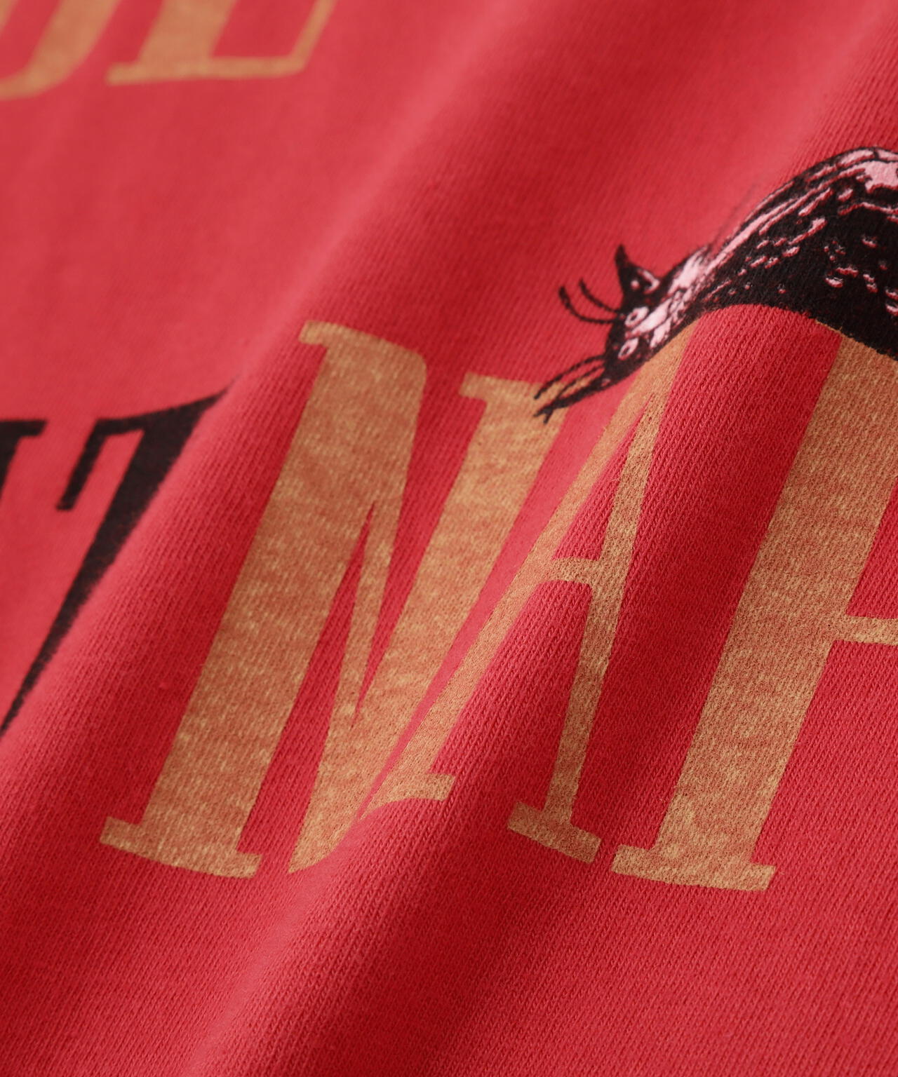 REMI RELIEF(レミレリーフ) 別注20/-天竺BIGサイズTシャツ(BE CAT NAP)