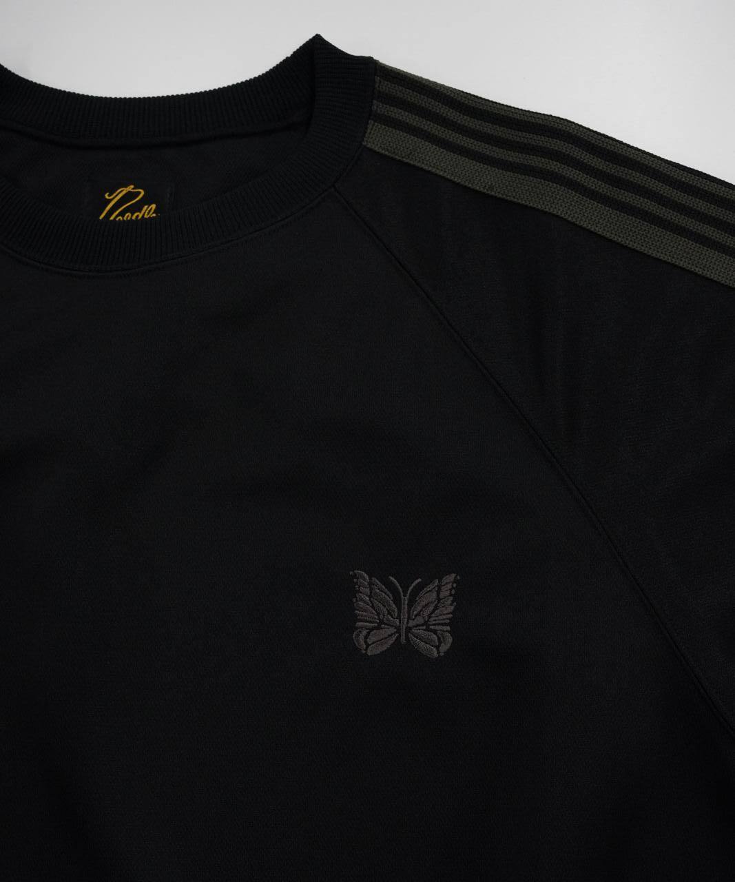 NEEDLES【B'2nd EXCLUSIVE】 S/S TRACK CREW NECK SHIRT - POLY SMOOTH