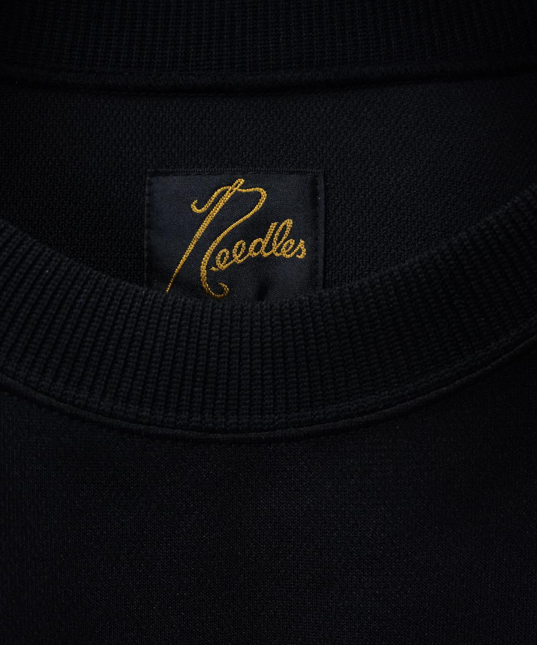 NEEDLES【B'2nd EXCLUSIVE】 S/S TRACK CREW NECK SHIRT - POLY SMOOTH