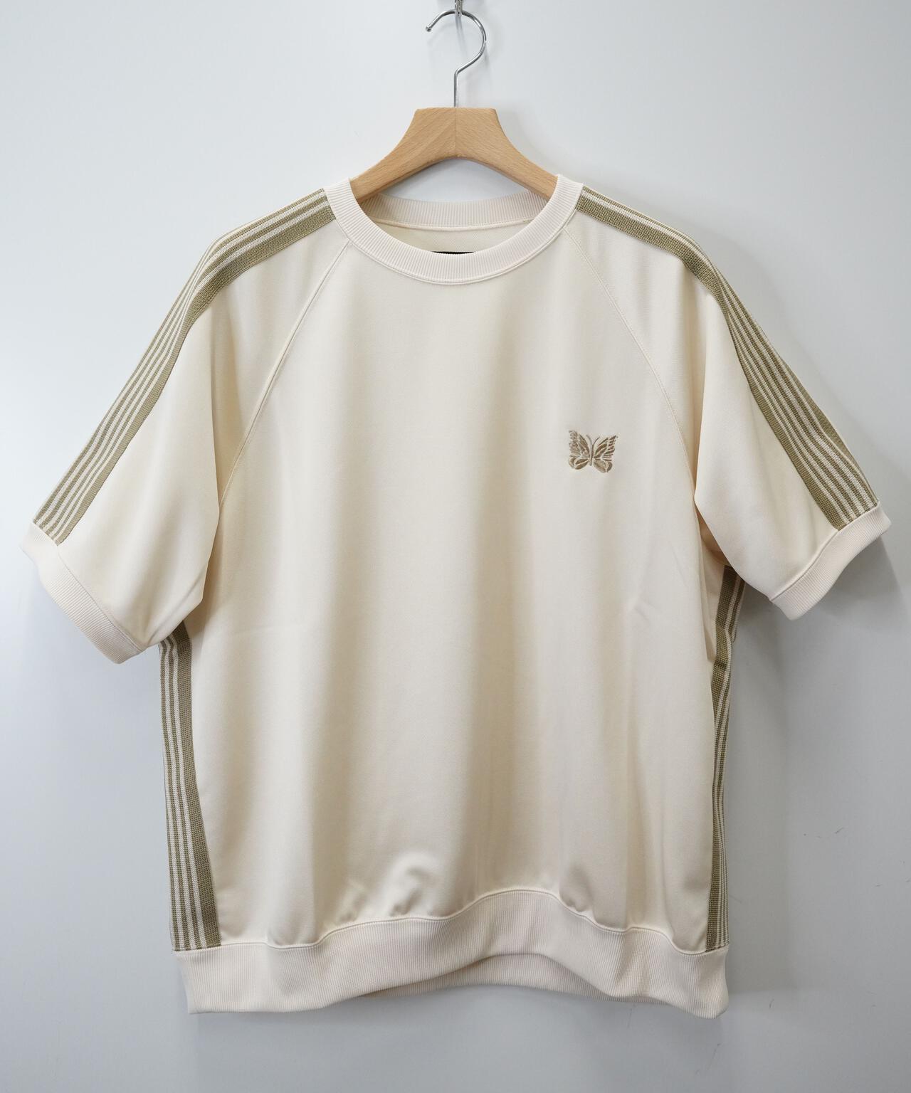 NEEDLES【B'2nd EXCLUSIVE】 S/S TRACK CREW NECK SHIRT - POLY SMOOTH