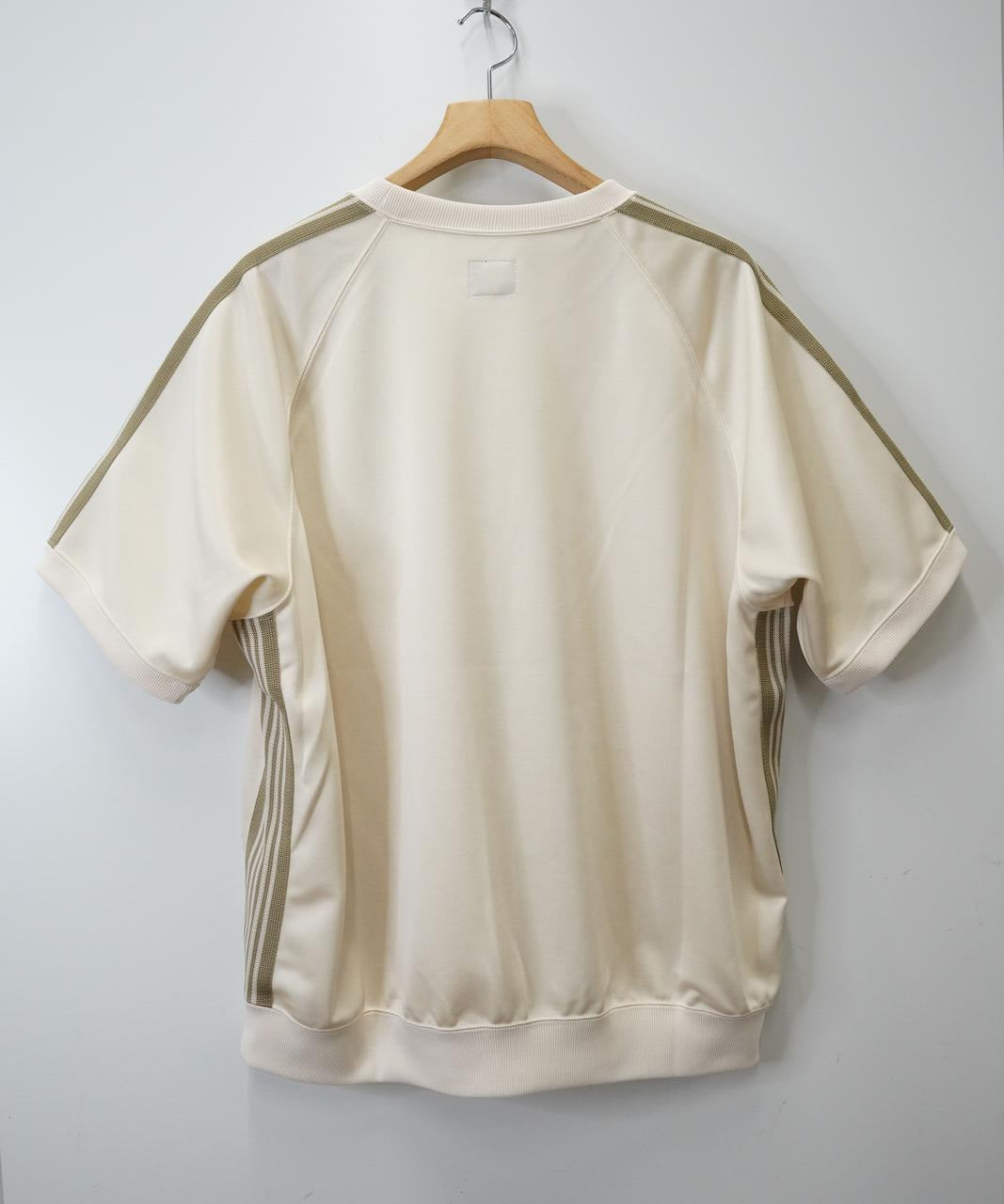 NEEDLES【B'2nd EXCLUSIVE】 S/S TRACK CREW NECK SHIRT - POLY SMOOTH