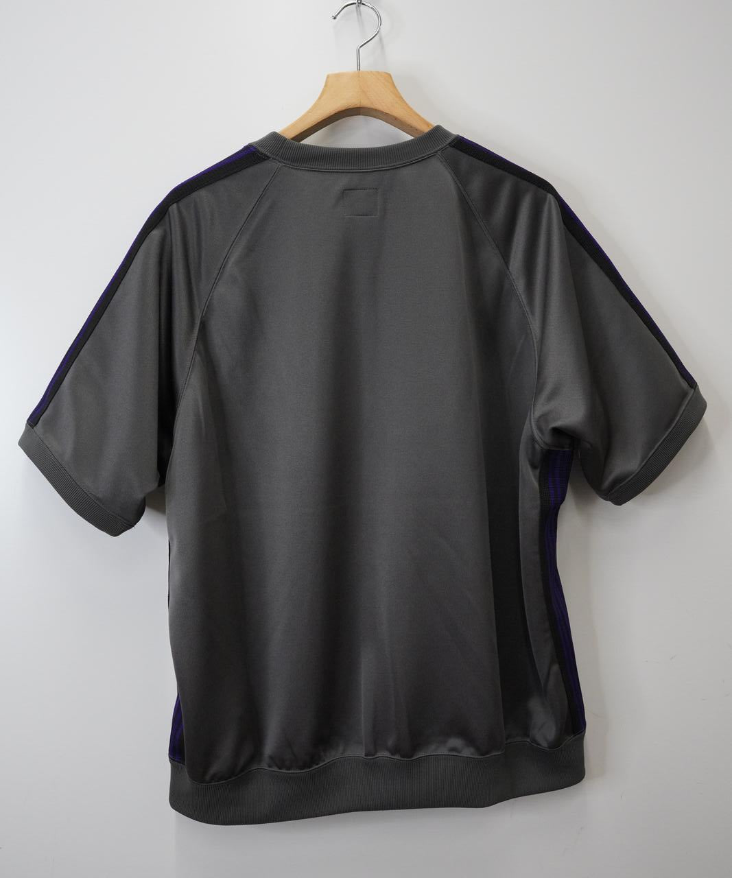 NEEDLES【B'2nd EXCLUSIVE】 S/S TRACK CREW NECK SHIRT - POLY SMOOTH