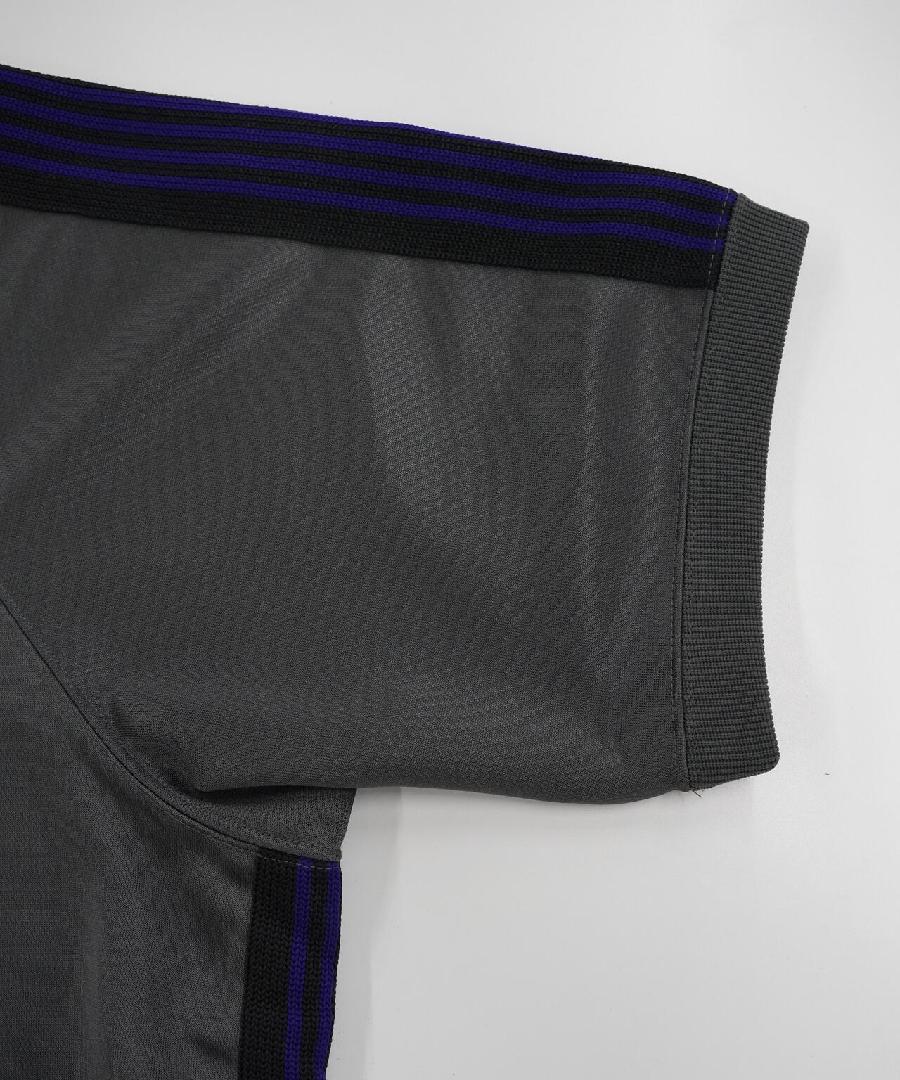 NEEDLES【B'2nd EXCLUSIVE】 S/S TRACK CREW NECK SHIRT - POLY SMOOTH