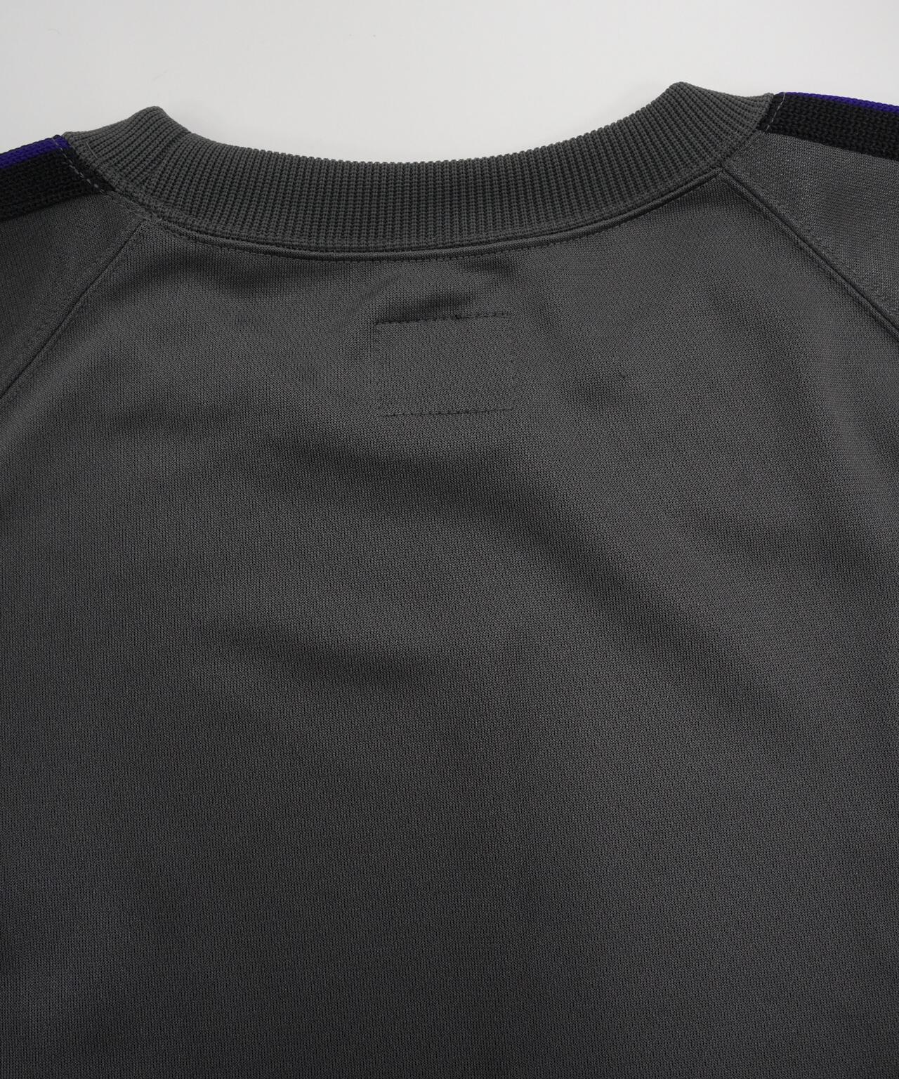 NEEDLES【B'2nd EXCLUSIVE】 S/S TRACK CREW NECK SHIRT - POLY SMOOTH